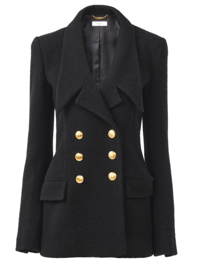 Double-breasted tailored jacket