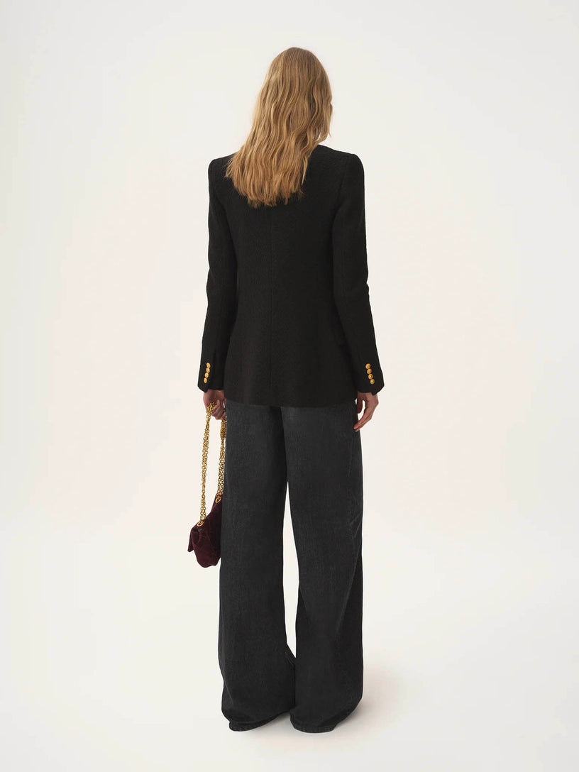 Double-breasted tailored jacket