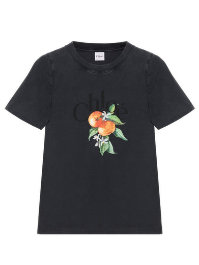 Baby fit T-shirt with logo in cotton jersey