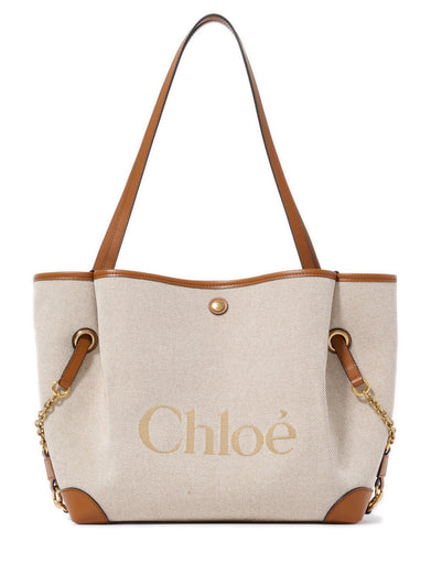 Borsa Chloé Clover in tela