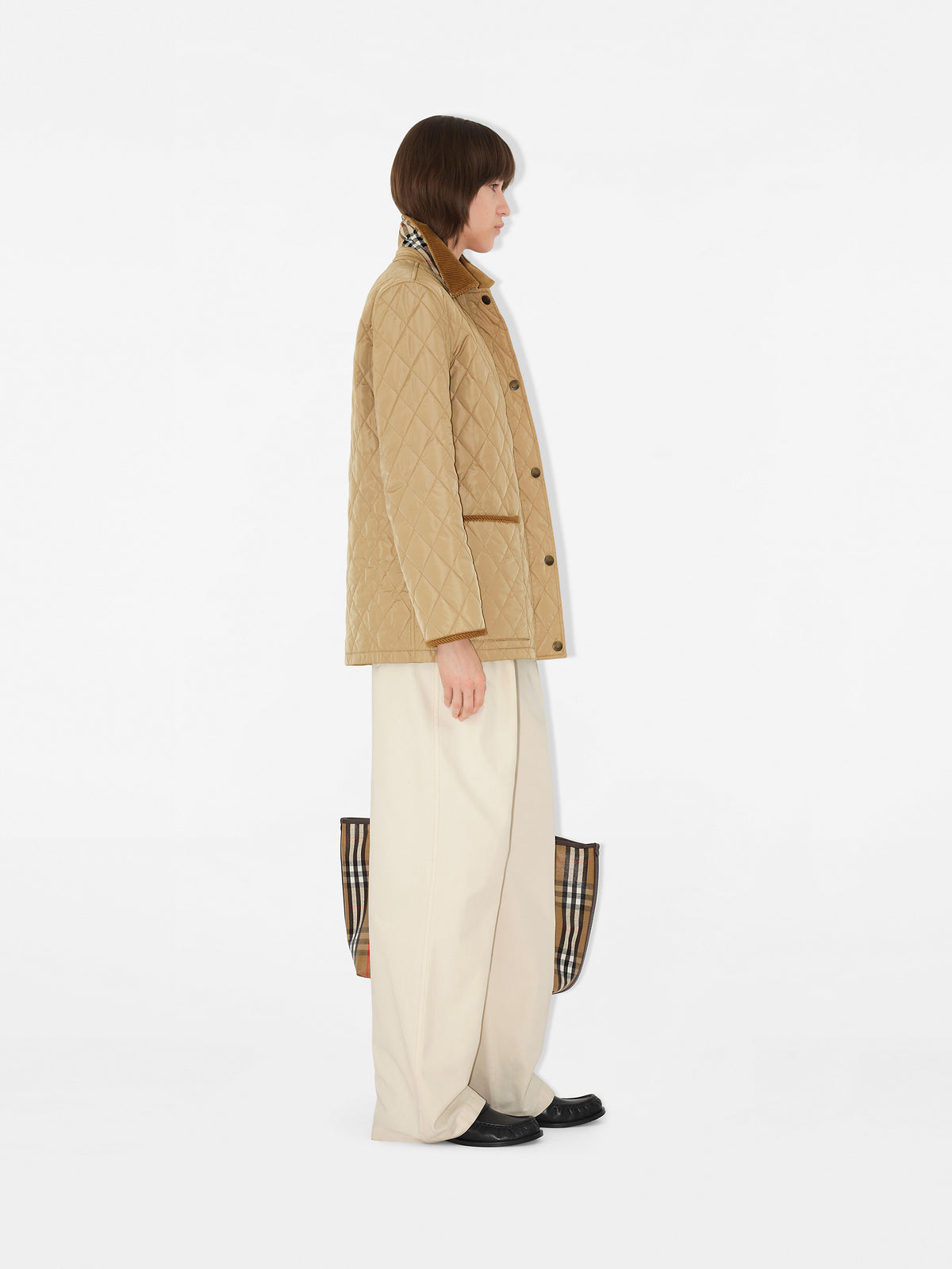 Giacca in nylon trapuntato