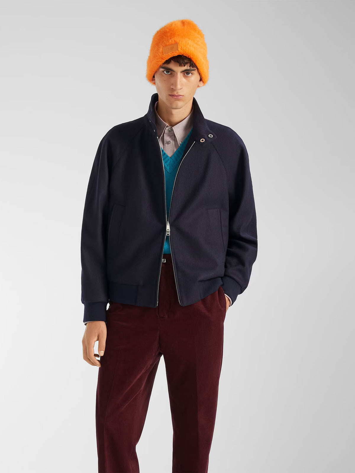 Velvet trousers