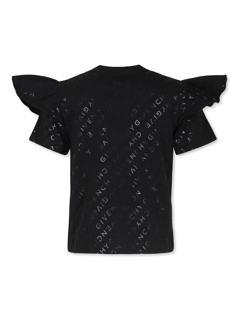 T-shirt with all-over logo