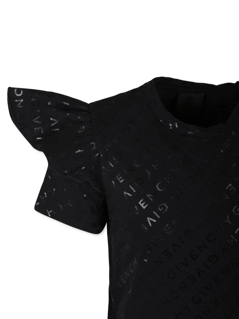 T-shirt with all-over logo