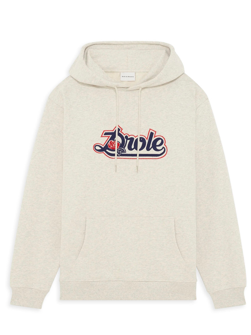 Le Hoodie Drôle Rose