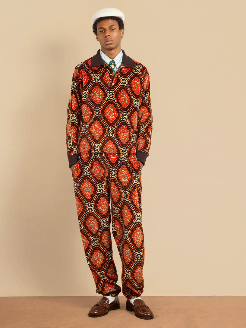 Le Polo Velours Médaillon