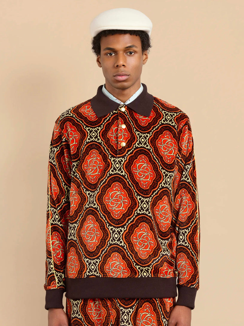 Le Polo Velours Médaillon