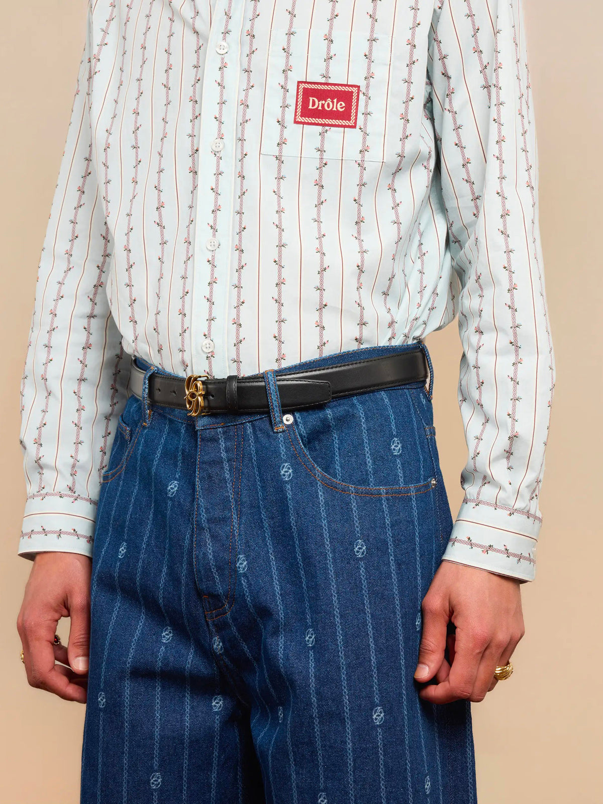 La Chemise Fleurs Tressées