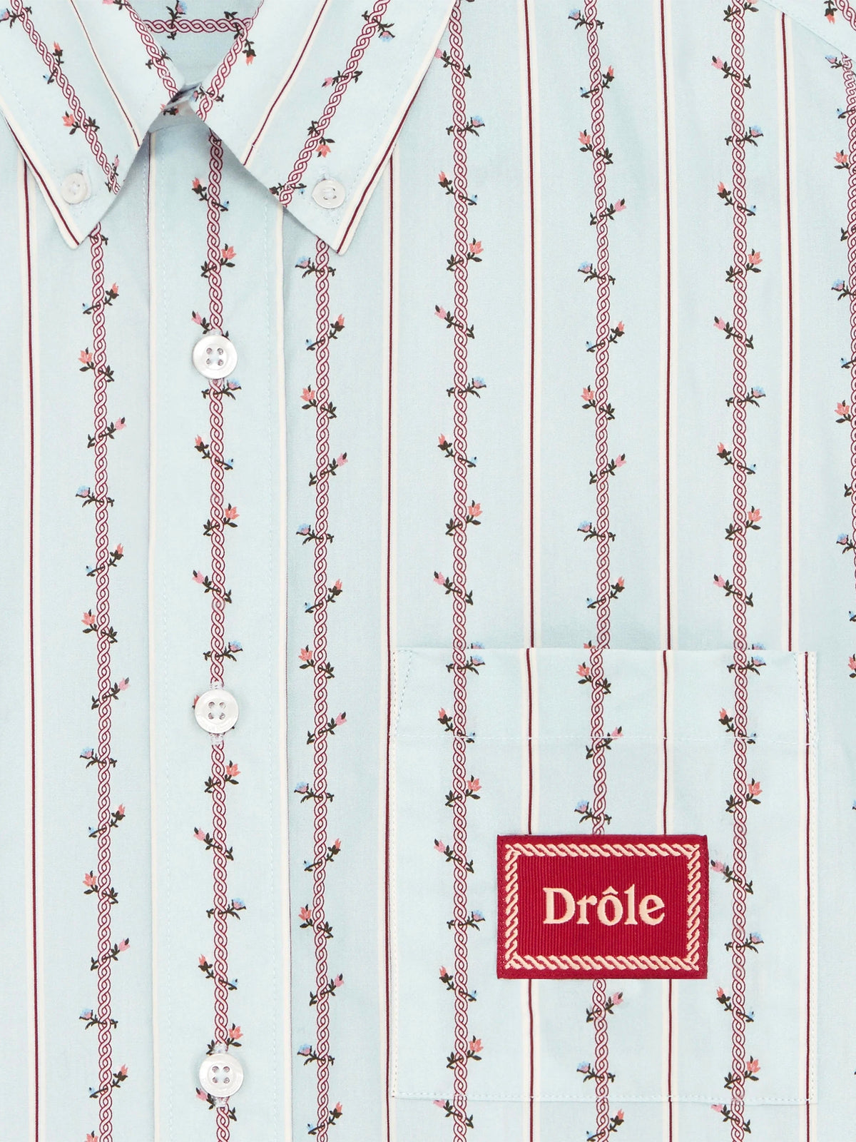 La Chemise Fleurs Tressées