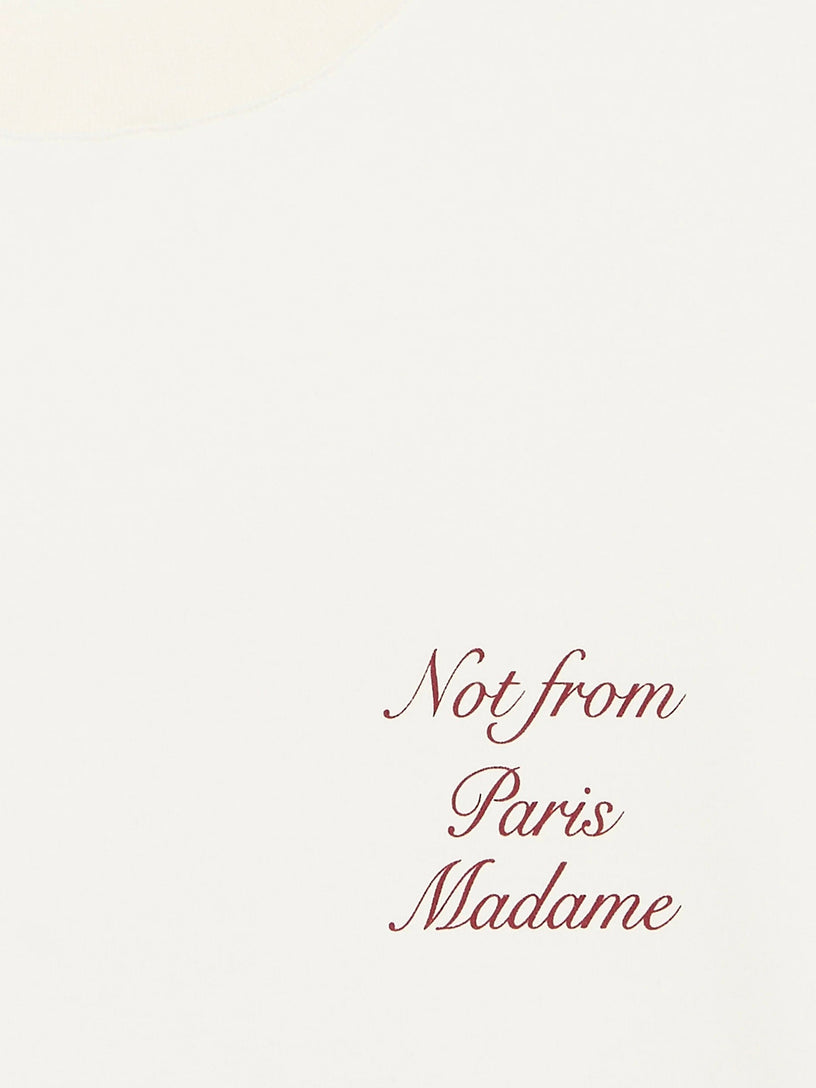 Le T-shirt slogan calligraphy