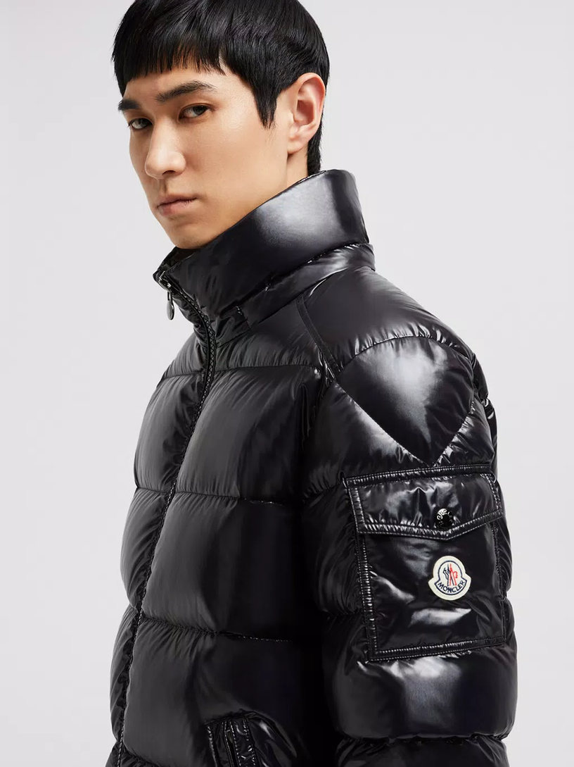 MONCLER maya モンクレール Moncler Maya short down jacket MONCLER Nero | Grifo210