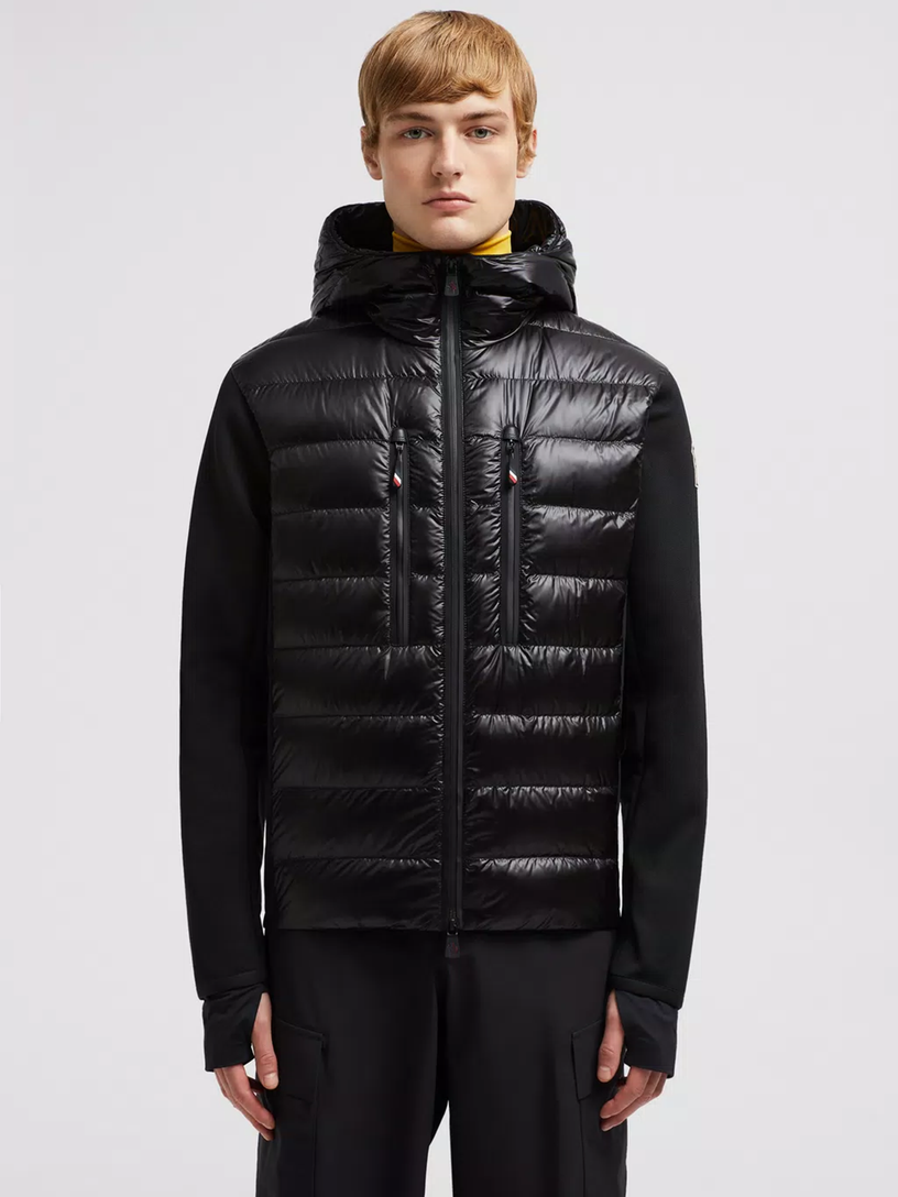 Felpa imbottita con zip