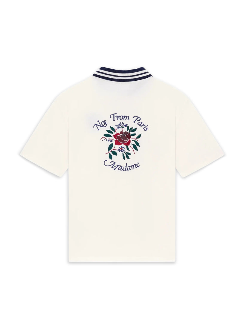 Slogan Rose Shirt