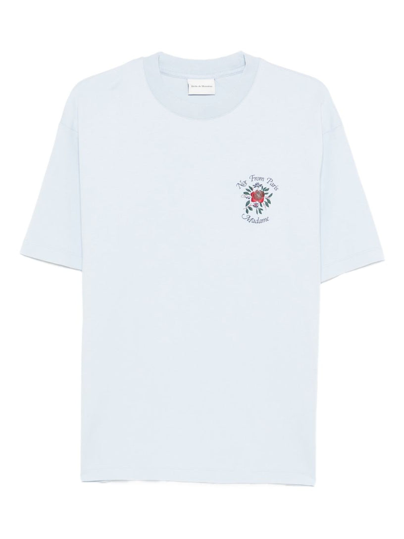 Slogan Rose T-shirt