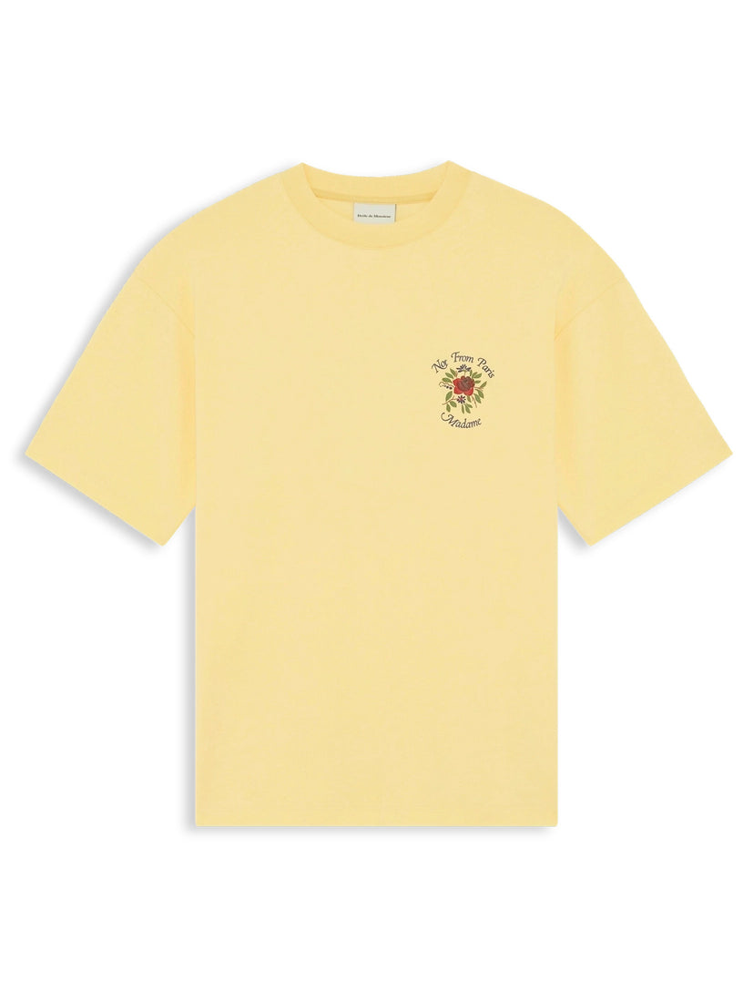 Slogan Rose T-shirt