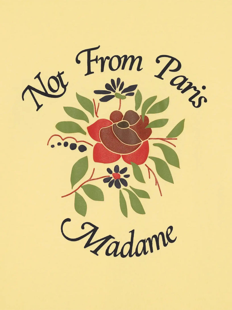 Slogan Rose T-shirt