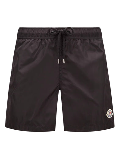 Logo patch swim shorts