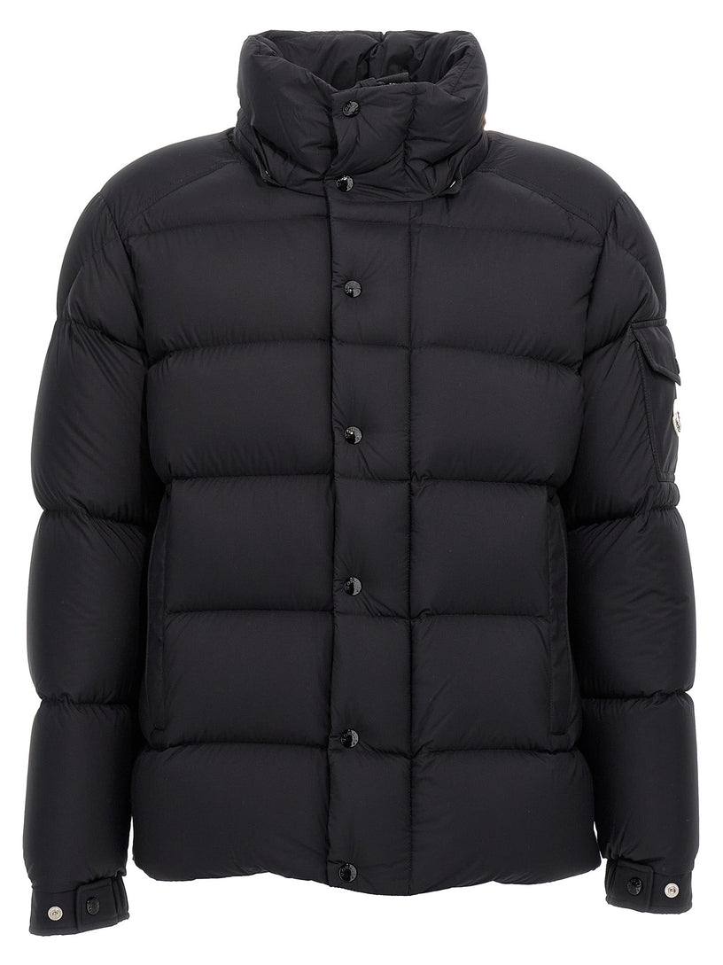Moncler Maya 70 short down jacket with hood