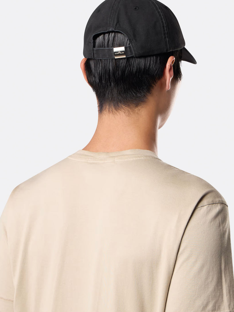 T-shirt con patch logo Compass