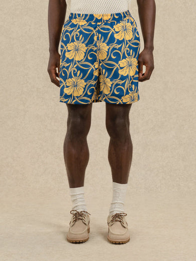Short Plage Hibiscus