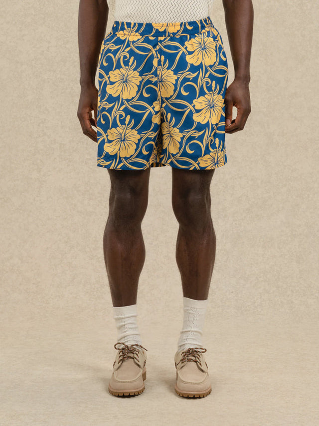 Short Plage Hibiscus