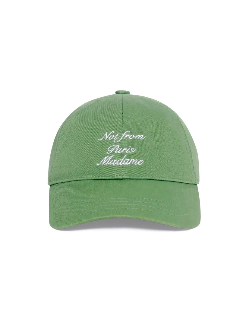 Casquette Slogan Calligraphy