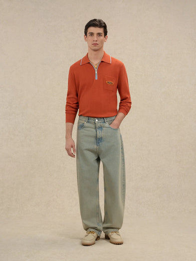 Polo Maille Drôle Patch