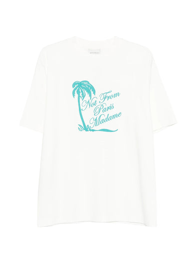 Slogan Palmiers t-shirt