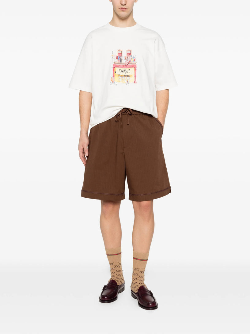 T-shirt Drôle Café