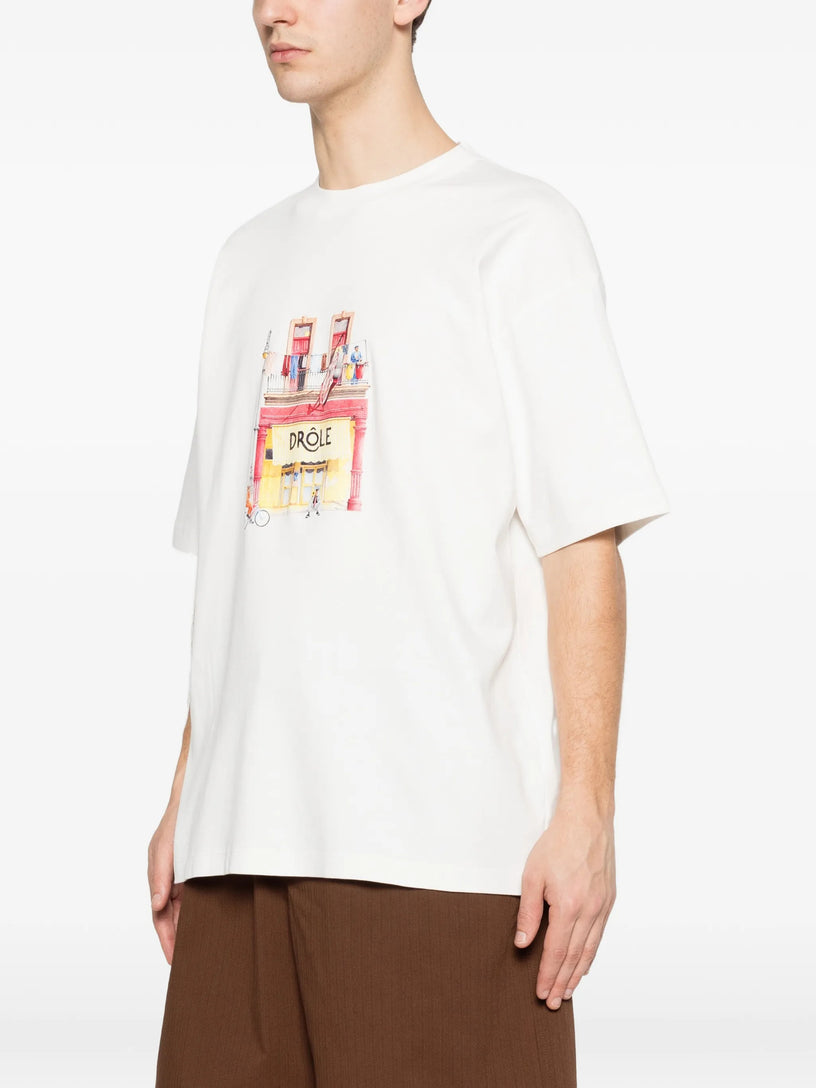 T-shirt Drôle Café