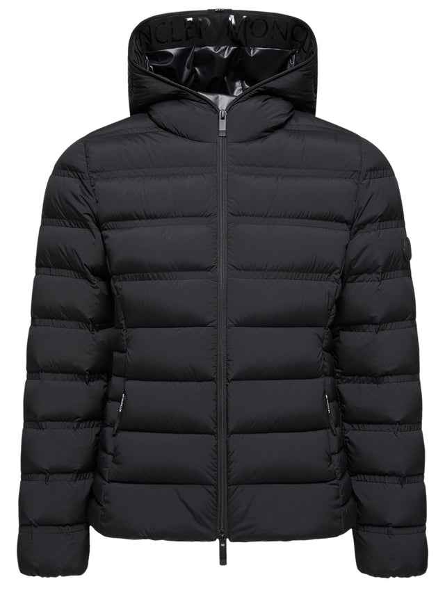 Alete short down jacket with hood