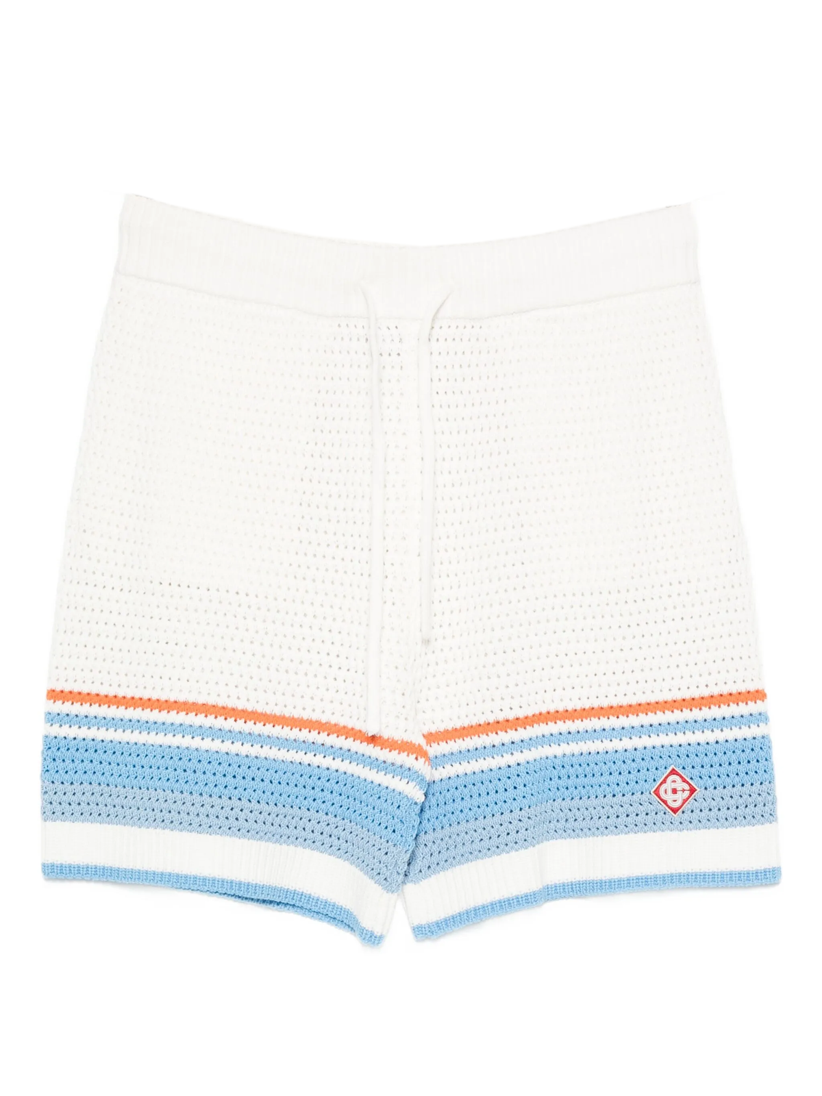 Cotton Tennis Crochet Shorts