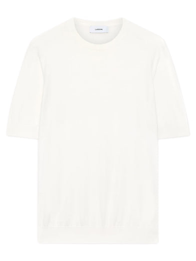 Fine-knit T-shirt