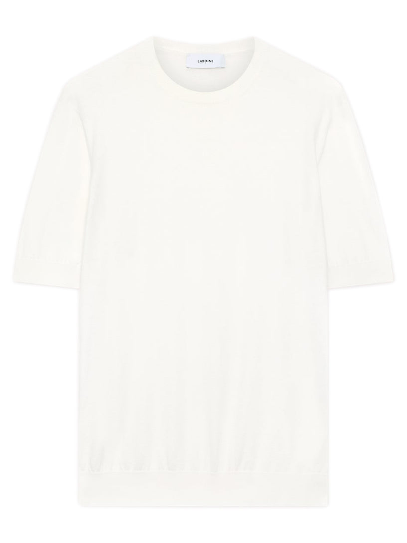 Fine-knit T-shirt