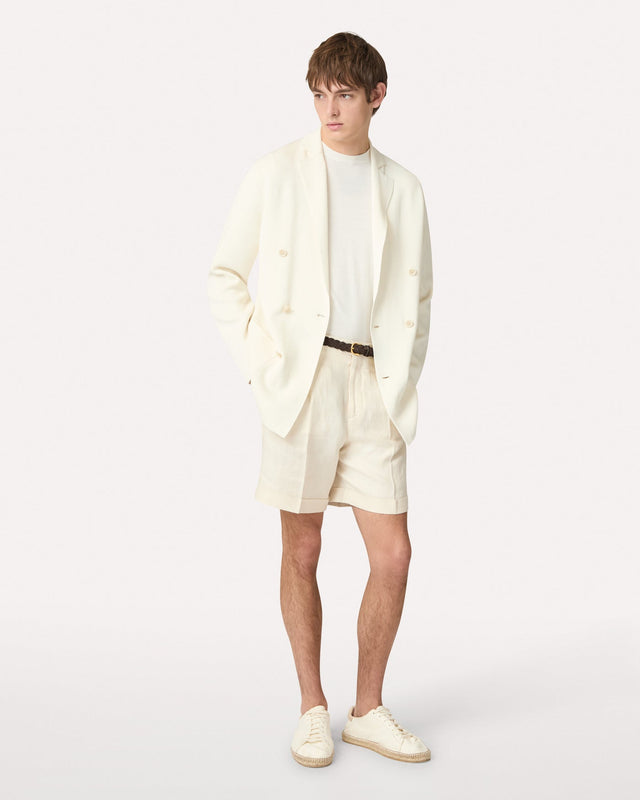 Fine-knit T-shirt