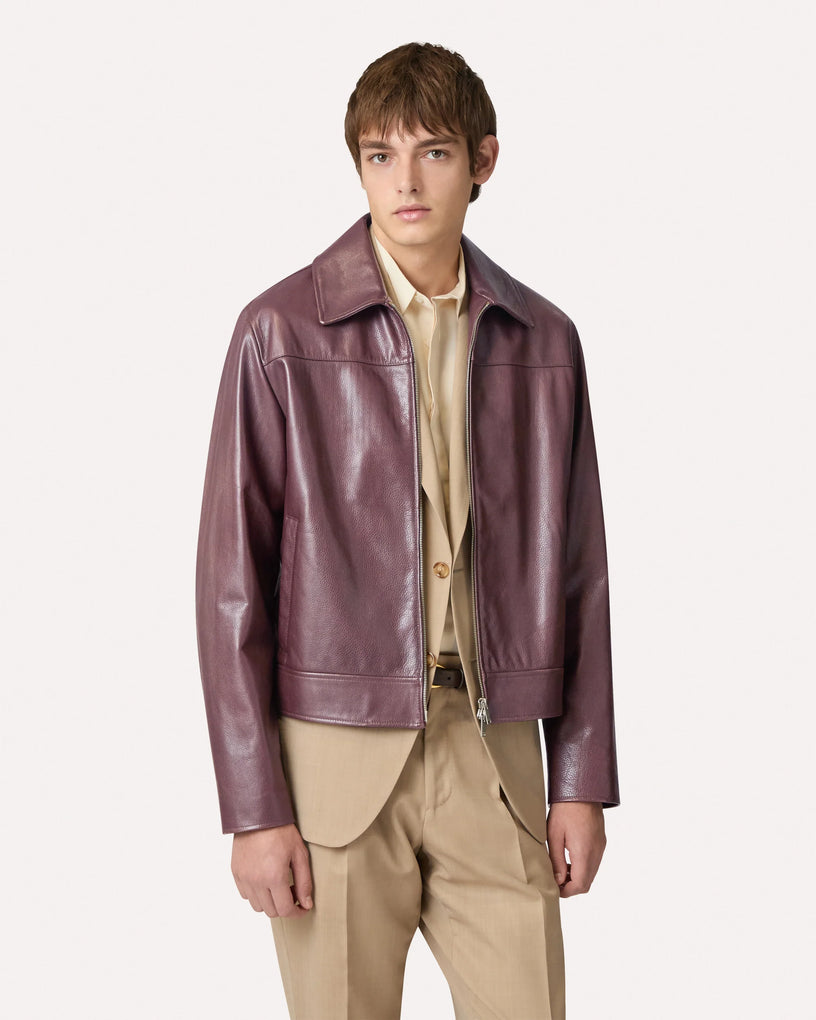 Leather jacket