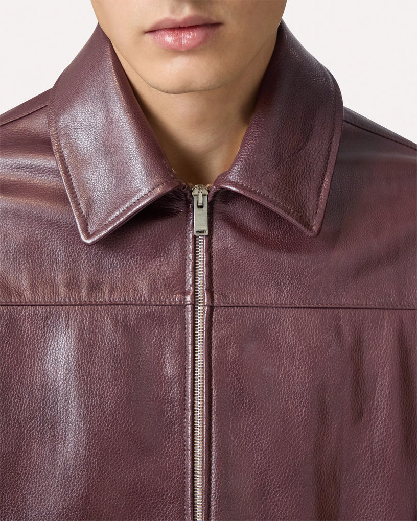 Leather jacket