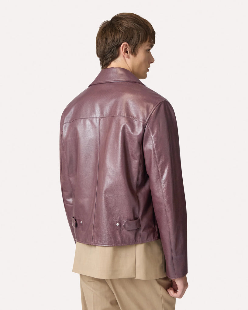 Leather jacket