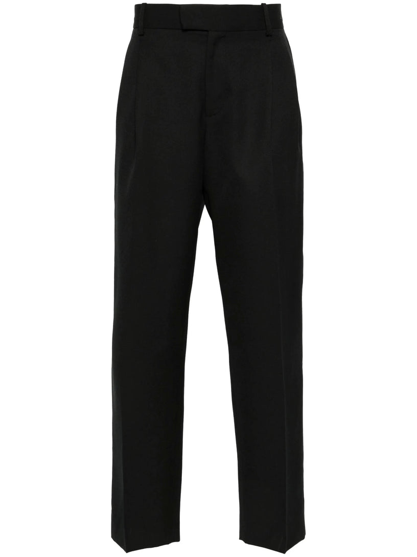 Logo-embroidered trousers