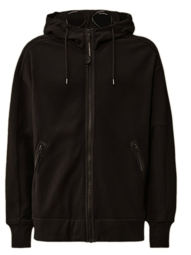 Diagonal Raised Fleece Goggle Sweatshirt