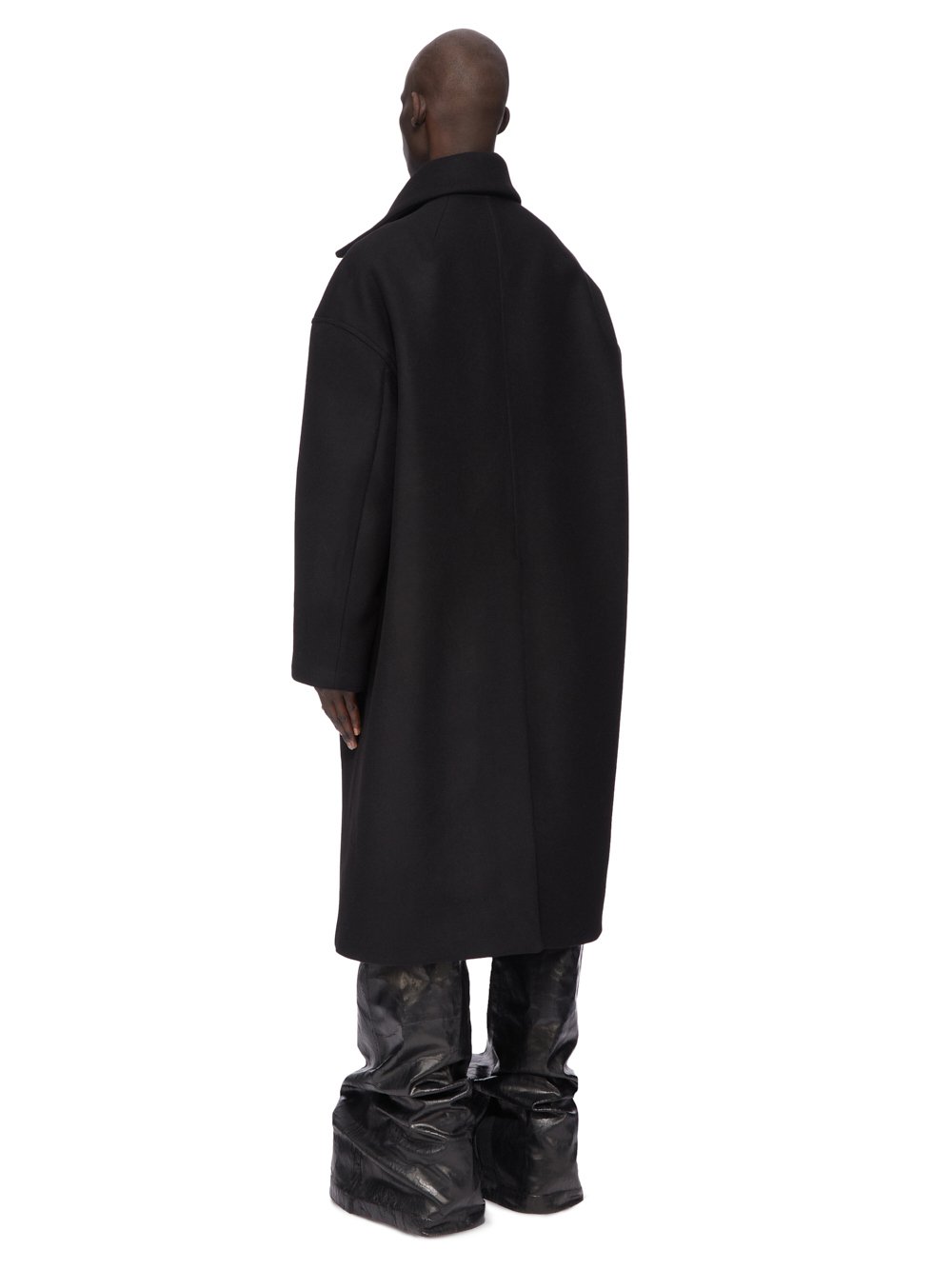 Dracucollar Coat RICK OWENS Nero | Grifo210