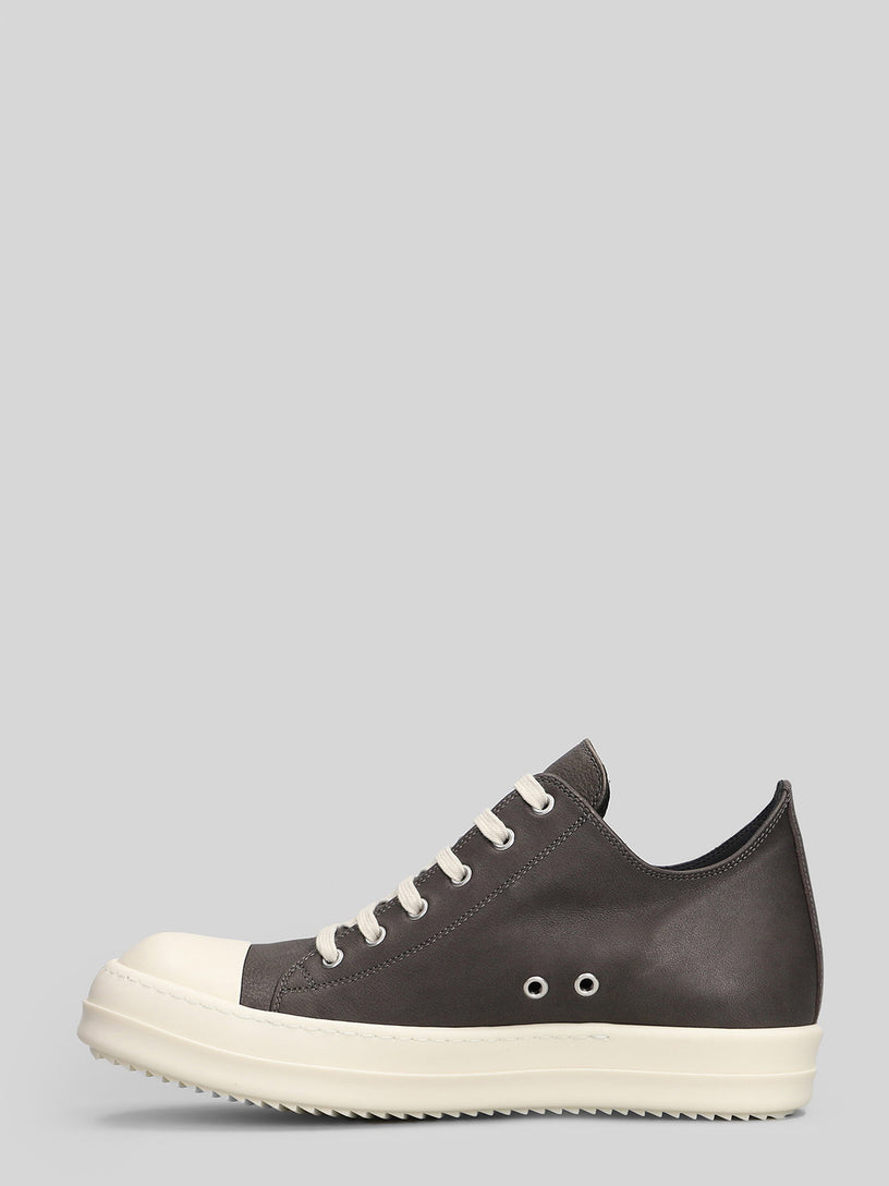Low sneakers in pelle