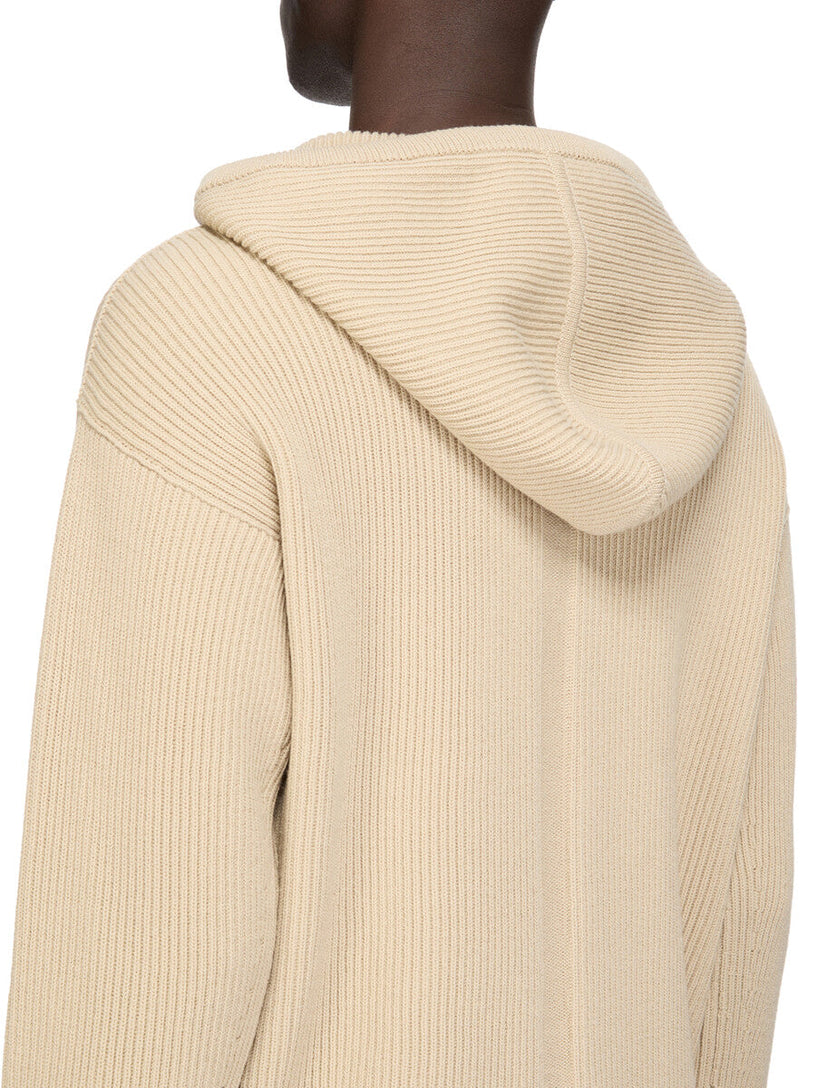 Felpa con cappuccio e zip