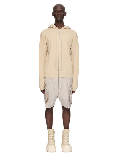 Felpa con cappuccio e zip