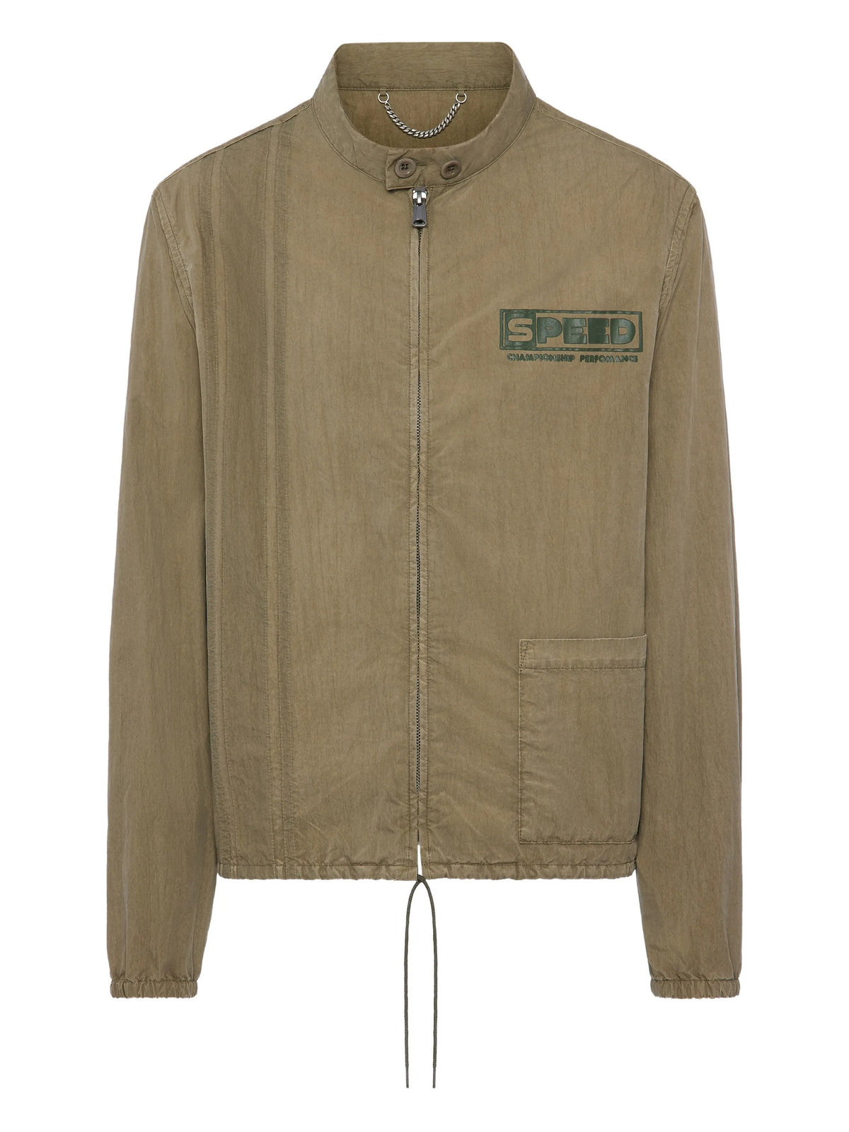 Vintage-style sportswear jacket