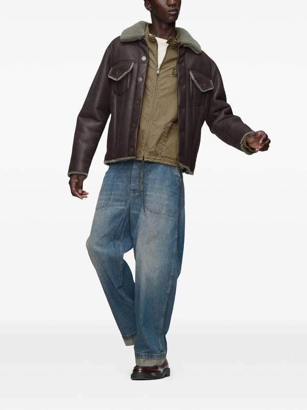 Vintage-style sportswear jacket