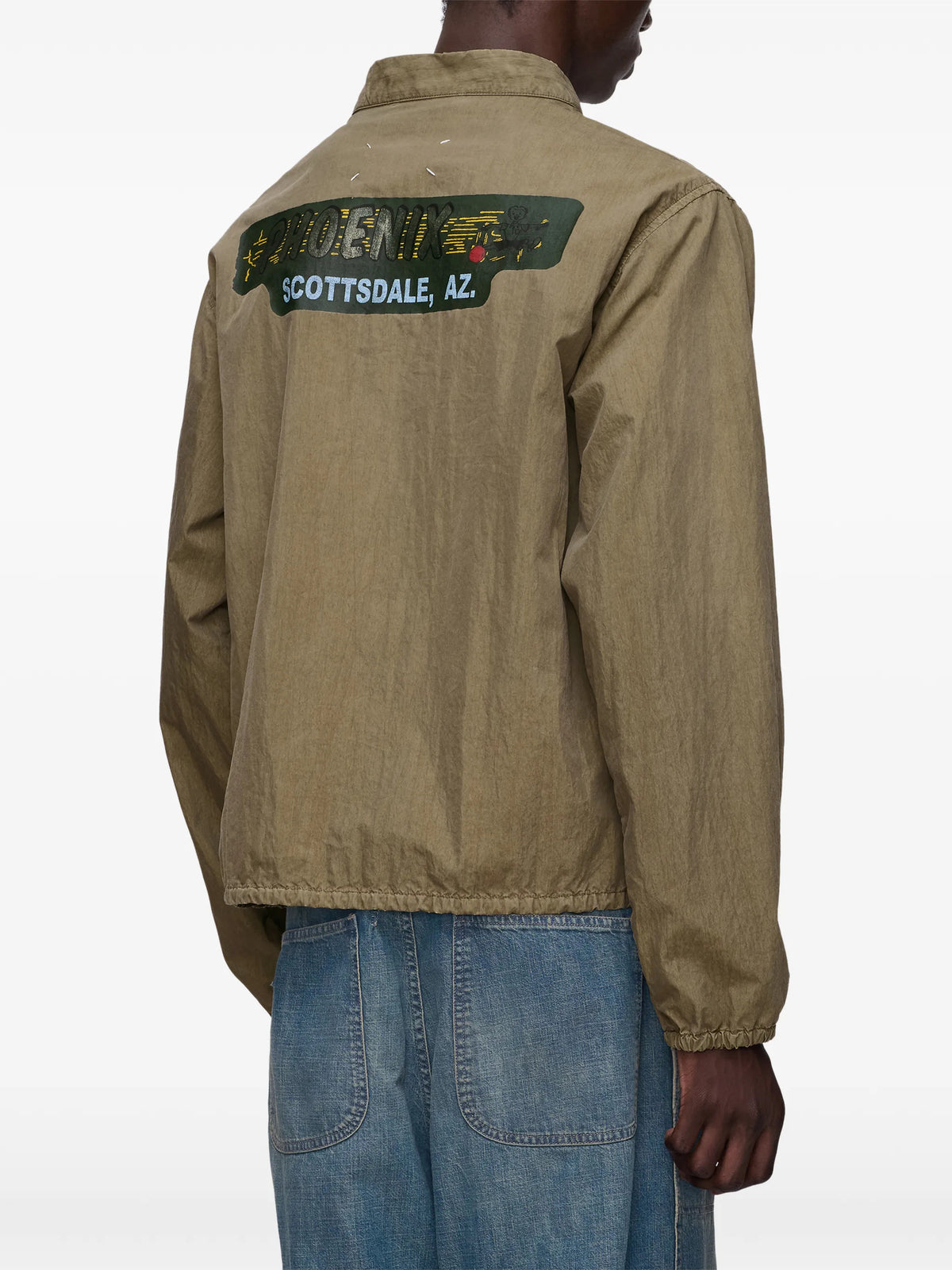 Vintage-style sportswear jacket