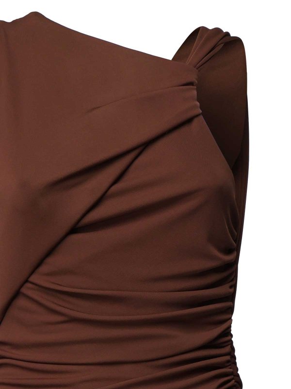 Venere Mini Dress THE ANDAMANE Marrone | Grifo210