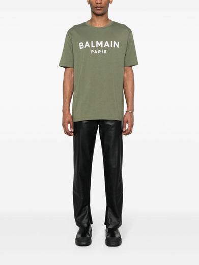 T-shirt with Balmain Paris