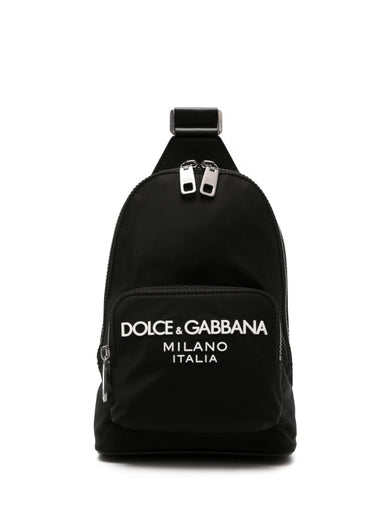 Nylon shoulder pouch